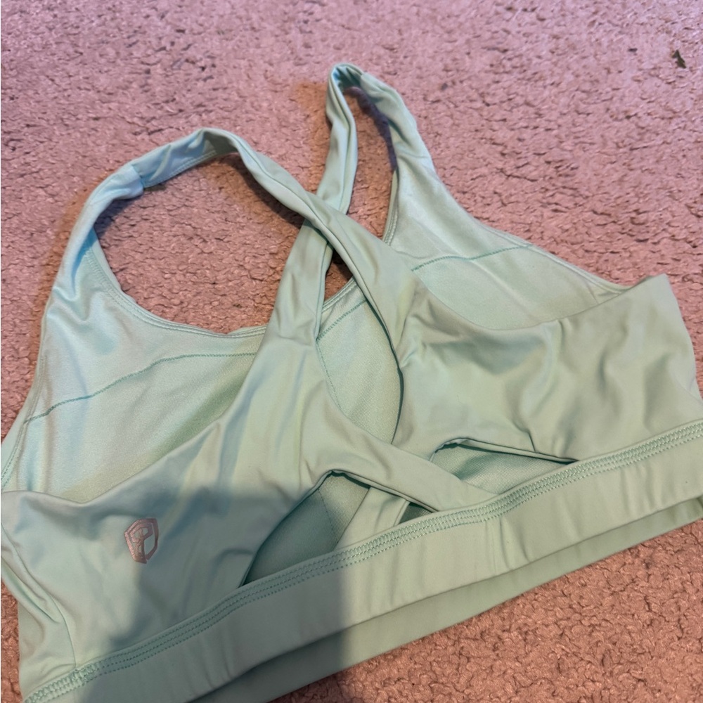 Mint Green Sports Bra